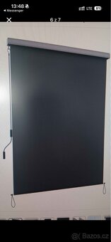 Svislá markýza 250x140cm, antracitová - 6