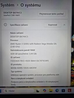 Notebook Lenovo IdeaPad C340 - 6
