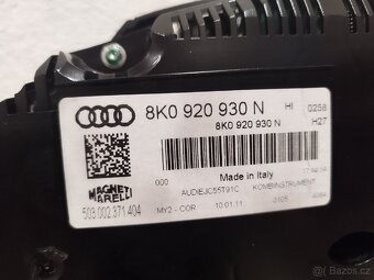 Audi A4 B8 přístrojová deska 8K0920930N - 6
