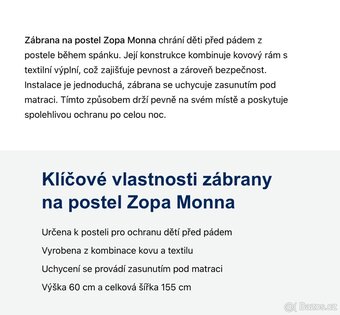 Zábrana na postel - 6