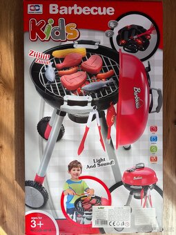 Dětský gril velký se světlem a příslušenstvím - 6