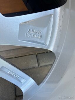 Letní sada Alu kol Škoda Kamiq 6,5x17 - 6