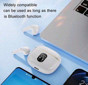 Bluetooth bezdrátová sluchátka nabíjecí pouzdro - 6