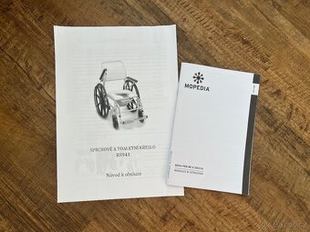 Invalidni koleckove kreslo s toaletou Mopedia - 6