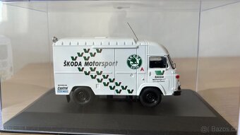 Avia A21 Furgon Škoda Rallye Team assistance 1993 IXO 1/43 - 6