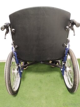 Mechanický invalidní vozík XXL, TOP STAV - 6