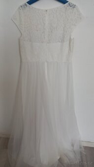 Svatební šaty velikost 44-46 - 6