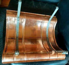 STŘÍŠKA NA KOMÍN MĚĎ, NAPOLEON 50x50cm - 6