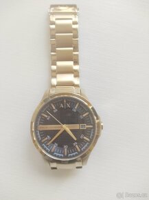 Armani exchange hodinky AR7124 zlaté/černé - 6