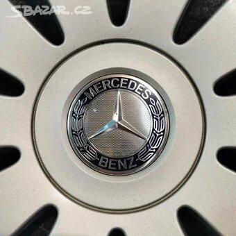 Originální poklice Mercedes-Benz 15" 4 kusy - 6