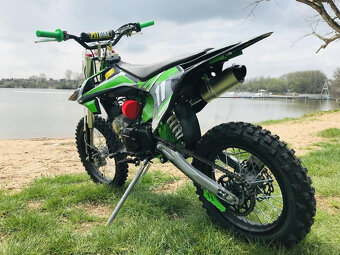 Pitbike Leramotors Shark 125ccm, el. starter, zelená - 6