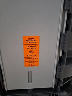 Autosedačka Römer Britax Adventure 15-36kg - 6