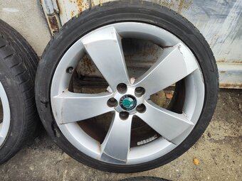 17"letní alu sada Kentaur 5x100 origo Roomster Fabia 2 Polo - 6