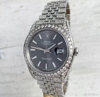 Rolex Datejust 41mm Brilliant Diamonds Iced Out - 6
