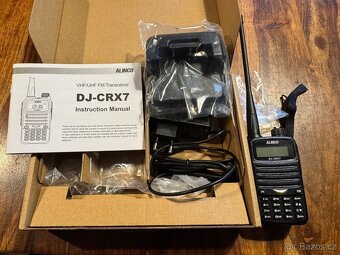 📡 Alinco DJ-CRX7 – japonská VHF/UHF vysílačka, TOP stav - 6