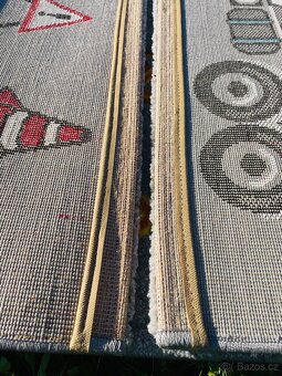 Dětský koberec - stavební stroje - 6