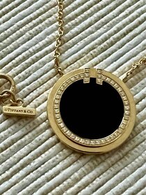 Tiffany T Diamantovy privesek s Onyxem - 6