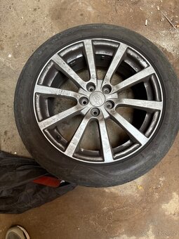 Originál alu kola Subaru R17 + pneu - 6