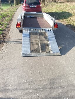 Přepravník Brenderup 2000 kg – pro bagry, plošiny Švédský př - 6