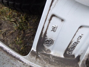 4x orig. alu vw (5x112) zimní pneu 195/65 r15 - 6