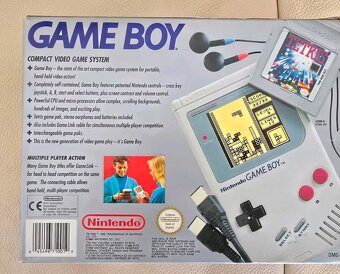 Nintendo Gameboy Classic s 20 hrami a originálním obalem - 6