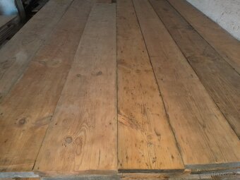 Prodám staré podlahové fošny. - 6