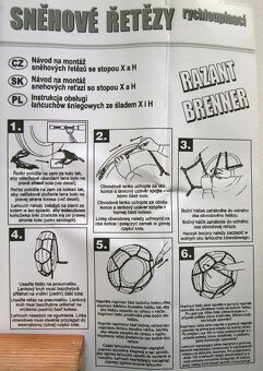Sněhové řetězy pro 13-15"  NOVÉ - 6