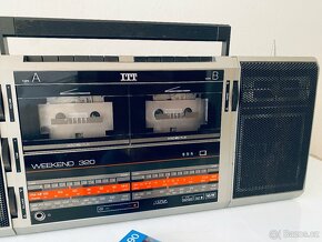 Radiomagnetofon/boombox ITT Weekend 320, rok 1986 - 6