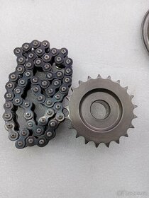 JAWA ČZ 125 175 SPOJKA & PRIMÁRNÍ KOLEČKO & ŘETĚZ ORIGINÁL - 6