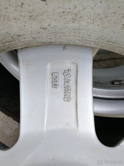 Alu kola 5x112 17 Et 37 pneumatiky 225/55/17 - 6
