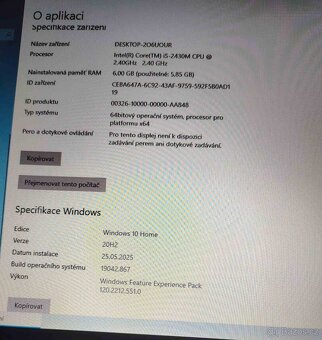 Notebook Packard Bell - 6