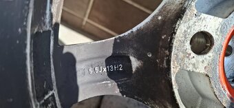 Alu disky včetně zimních pneu 165/70R 13 - 6