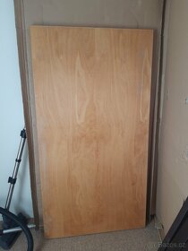 4 dřevěné nohy a stolní deska - 6