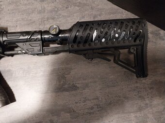 POUŽITÝ-> Tippmann TMC Black ELITE + HPA lahev - 6