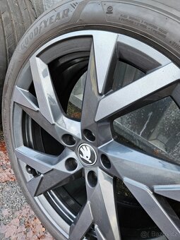 Letní alu kola Aniara 19" Škoda Superb 235/40 R19 - 6