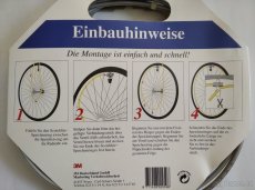 Sada reflexních prutů do výpletu kola - 6