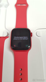 Hodinky Apple Watch Series 8, 41mm RED, NOVÉ, ZÁRUKA - 6