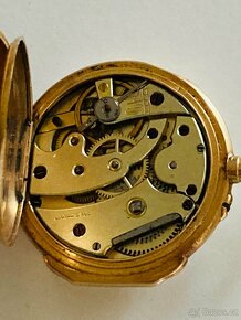 Zlaté 18-karátové kapesní hodinky Jaeger-LeCoultre - 6