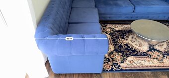 Sedací souprava Chesterfield "L" rohová - 6