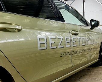 Reklamní polep na auto, dodávku, stroje či jiné plochy - 6