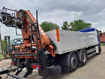 MAN TGS 26.400 - 6x2 - Valník + HR-ATLAS 165,2-A4 – EURO 6 - 6