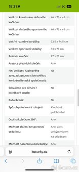 Kočárek a autosedačka Remmy ( trojkombinace ) - 6