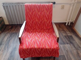 Pohodlné retro křeslo - 6