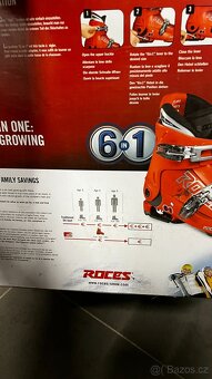 Lyže Elan 90 cm + rostouci lyžáky Roces EU 25-29 - 6