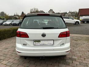 VW Golf Sportsvan 1,6 Tdi 81Kw CML 1.majitel Tažné Serviska - 6
