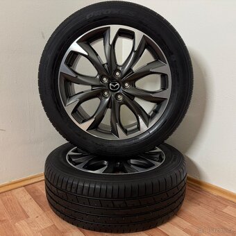 MAZDA CX-5 5x114,3 R19 ET50+LETNÍ 225/55R19 7mm - 6