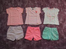 Balík oblečení pro holčičku 86 - jarní/letní - 6