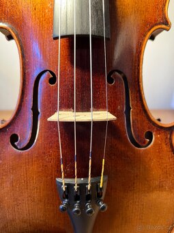 Staré housle V. Kunc cca 1930 - seřízené - 6