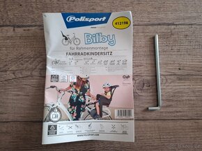 Polisport Dětská cyklosedačka Bilby Maxi FF - 6