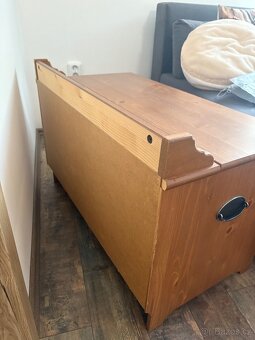 Truhla ikea dřevěná Leksvik - 6